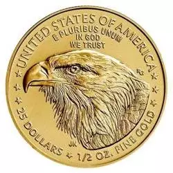 Złota Moneta Amerykański Orzeł 1/2 uncji 24h