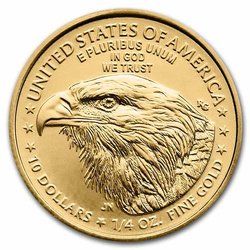 Złota Moneta Amerykański Orzeł 1/4 uncji(K) 24h