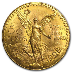 Złota Moneta Meksykańskie 50 Pesos różne roczniki