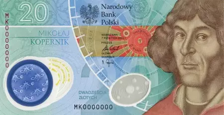 Banknot: Mikołaj Kopernik 20zł 24h Produkt Kolekcjonerski