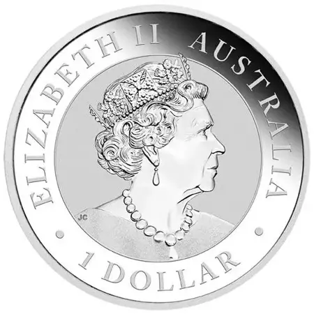 Srebrna Moneta Australijska Kookaburra 1 uncja 2018r 24h