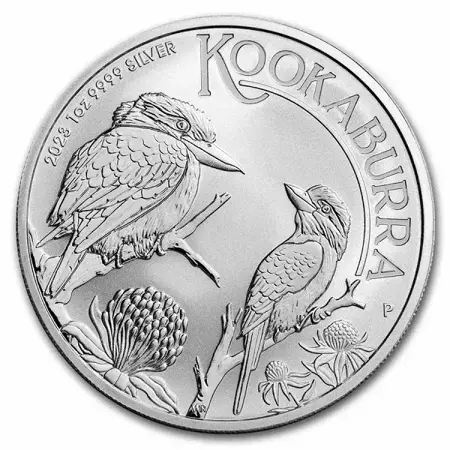 Srebrna Moneta Australijska Kookaburra 1 uncja 24h