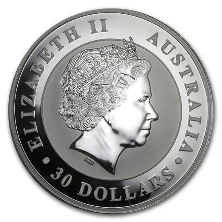 Srebrna Moneta Australijska Kookaburra 1000g (1kg) 2013r 24h