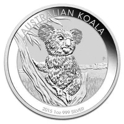 Srebrna Moneta Australijski Koala 1 uncja 2015r 24h