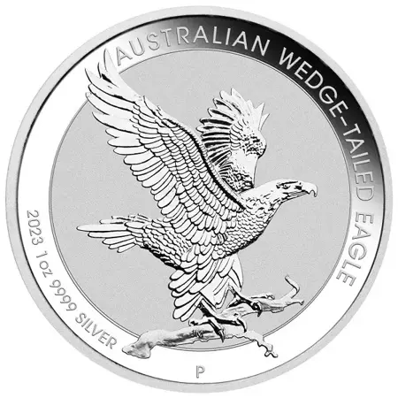 Srebrna Moneta Australijski Orzeł Wedge - Tailed 2023 1 uncja 24h