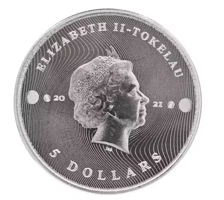 Srebrna Moneta Equilibrium - Tokelau 1 uncja 24h
