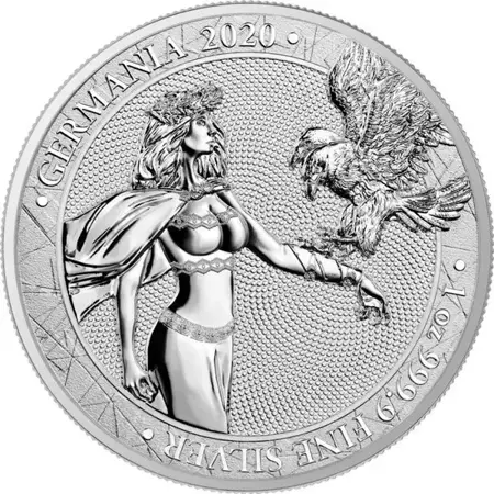 Srebrna Moneta Germania 2020 1 uncja 24h