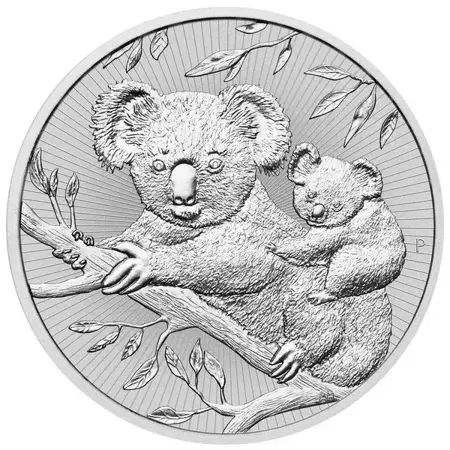 Srebrna Moneta Koala Matka i Dziecko 2 uncje 24h