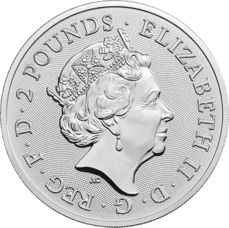 Srebrna Moneta Rok Świni (Wielka Brytania) 1 uncja 24h