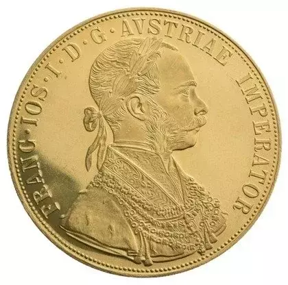 Złota Moneta 4 Dukaty Austriackie (Czworak) 13.96g