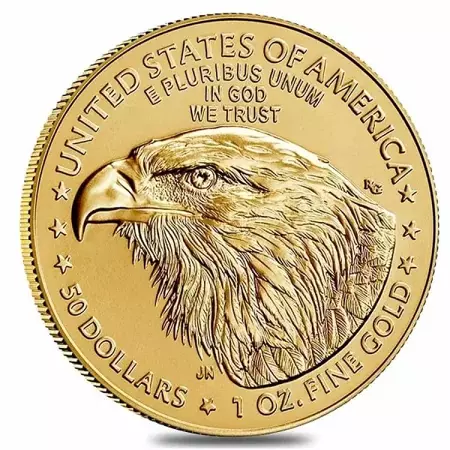 Złota Moneta Amerykański Orzeł - NOWY MOTYW 1 uncja NOWOŚĆ