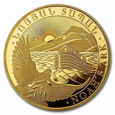 Złota Moneta Arka Noego 1 uncja 24h