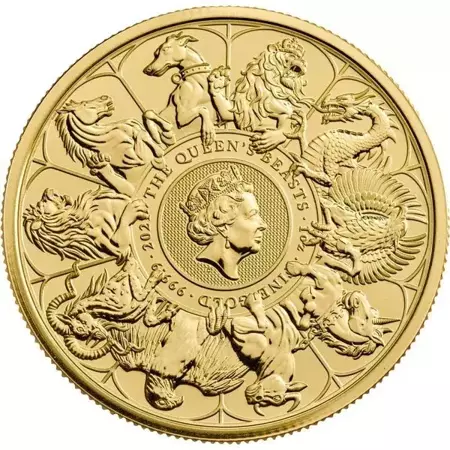 Złota Moneta Bestie Królowej: Completer Coin 1 uncja 24h