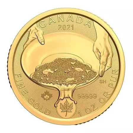 Złota Moneta Gorączka Złota Klondike 1 uncja 24h