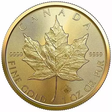 Złota Moneta Kanadyjski Liść Klonowy: Single Source 1 uncja