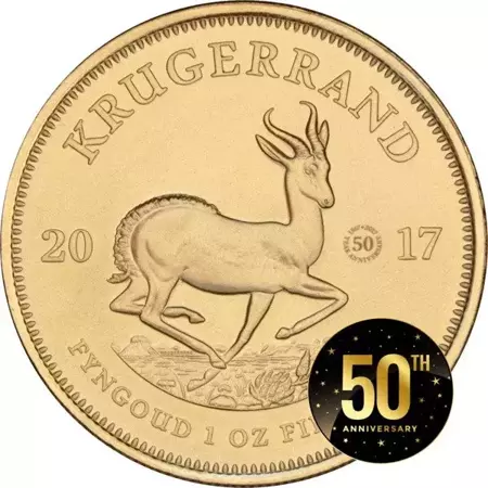 Złota Moneta Krugerrand 1 uncja 50th 24h